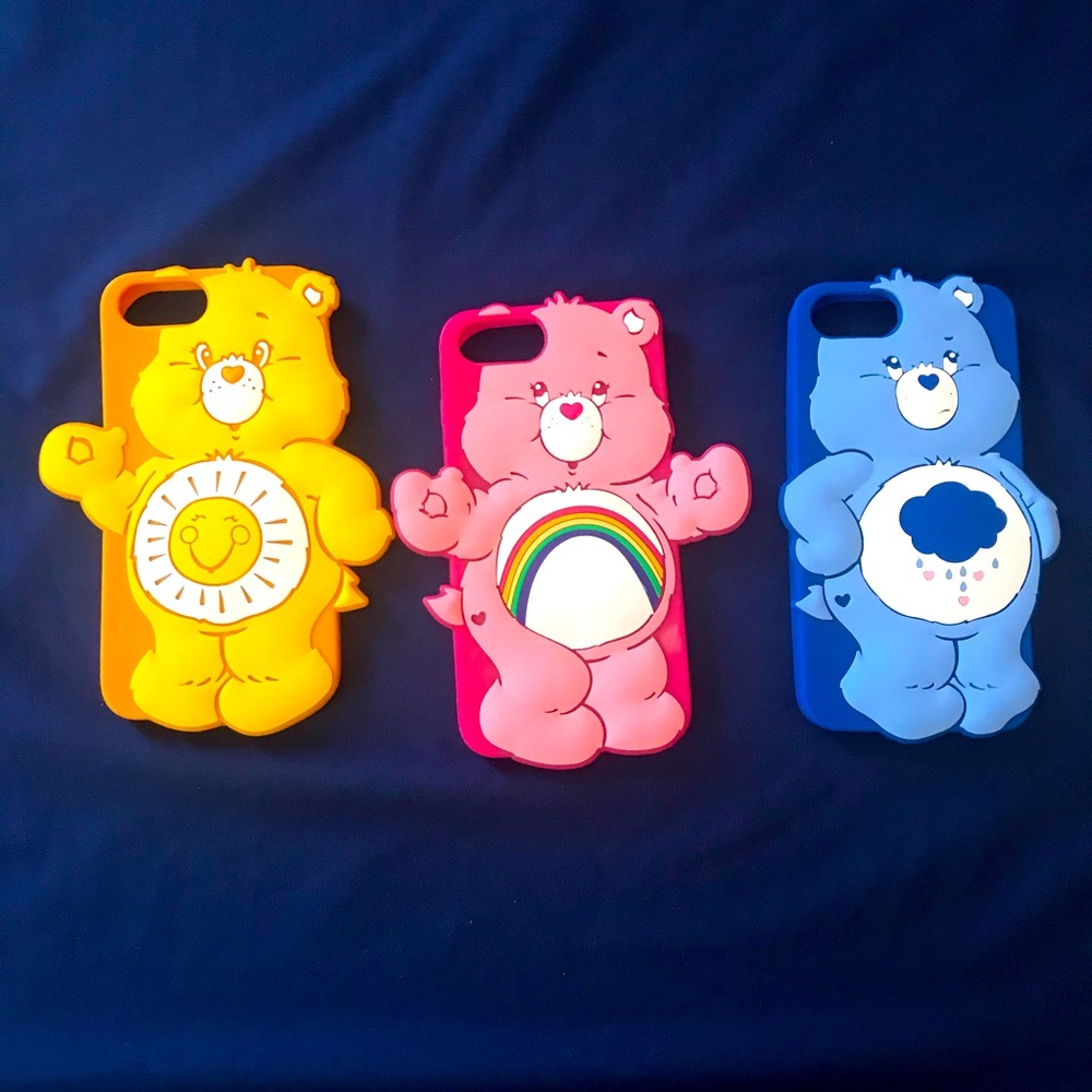 iPhone 8 Plus | All 3 Care Bears Cases
